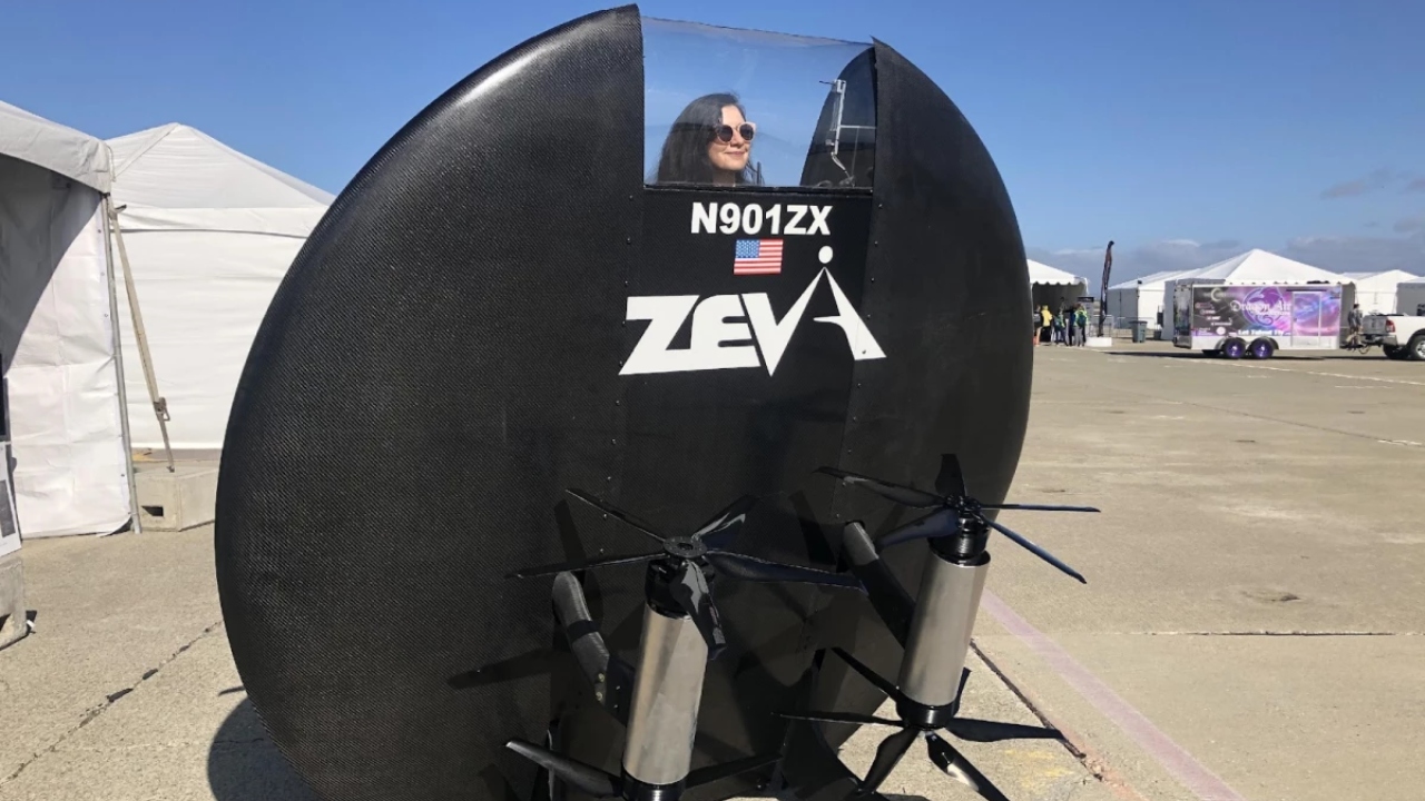 Zeva Aero UFO görünümlü araç 