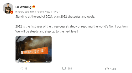 Xiaomi, doruğa göz koydu: Gelecek planları açıklandı 2021
