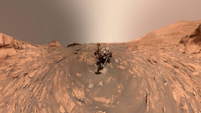 NASA, Mars görevinden yeni fotoğraflar paylaştı