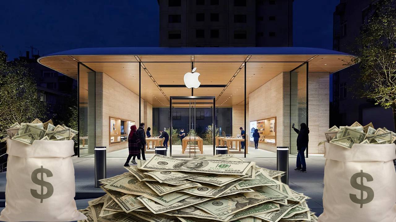 Record payment of 60 billion dollars from Apple!