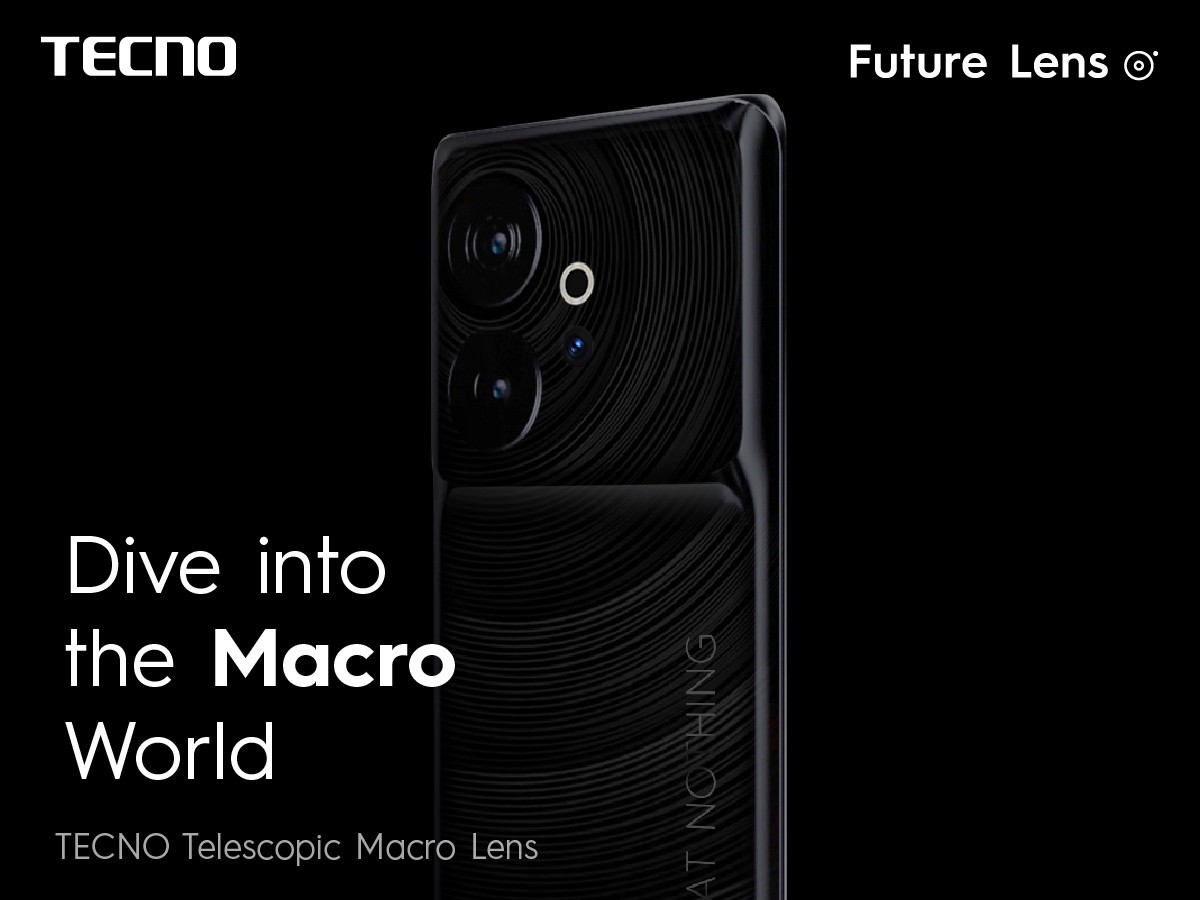 Tecno,  5x optik yakınlaştırmaya sahip ilk teleskopik makro lensini tanıttı