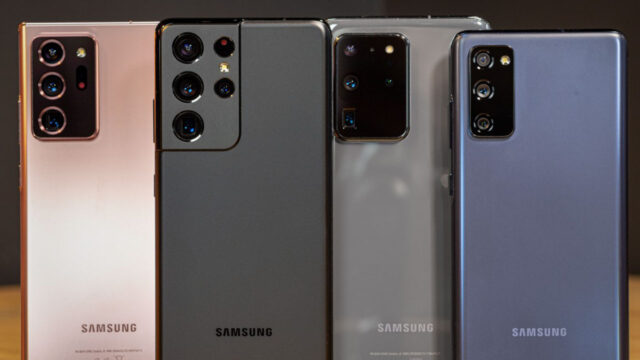 Android 12 alacak Samsung cihazlar belli oldu!