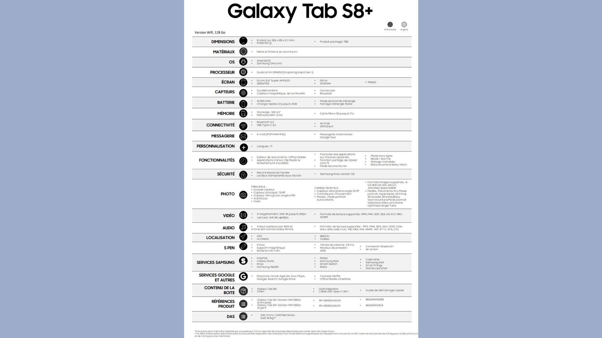 Galaxy Tab S8 