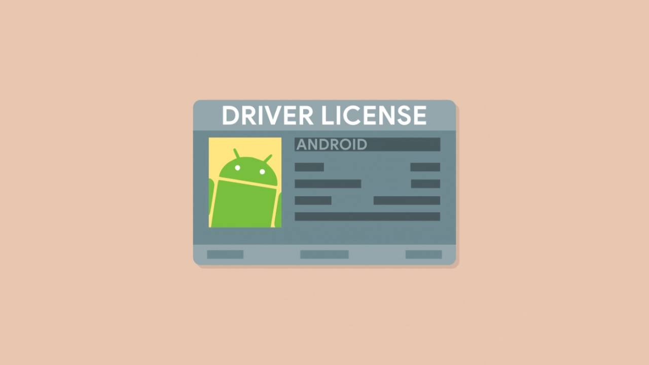 Android sürücü ehliyeti