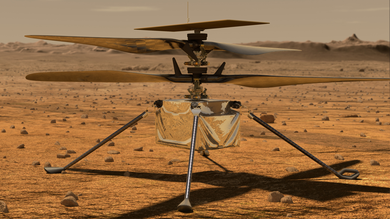 Mars’taki kum fırtınası, Ingenuity helikopterinin başına bela oldu