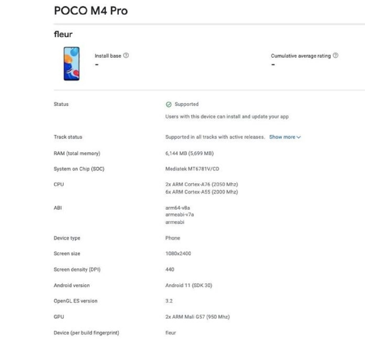 POCO M4 Pro 4G