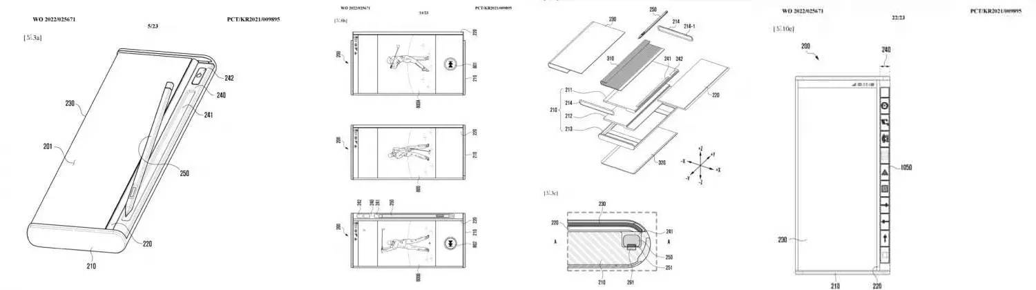 Samsung, kayar ekran için patent başvurusu yaptı