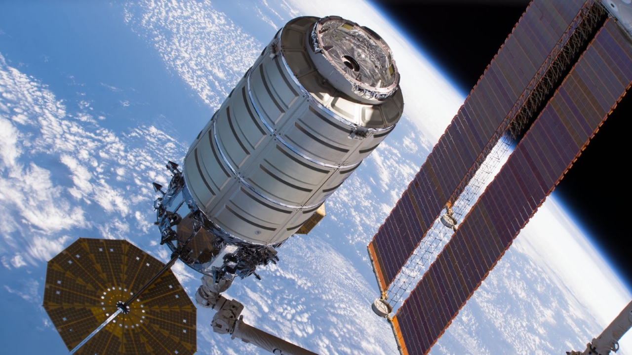 Yaşlanmayı önleme araştırması yapacak Cygnus uzay aracı ISS’ye vardı!