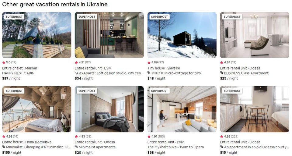 Ukrayna'daki savaş mağdurları için Airbnb kampanyası başlatıldı