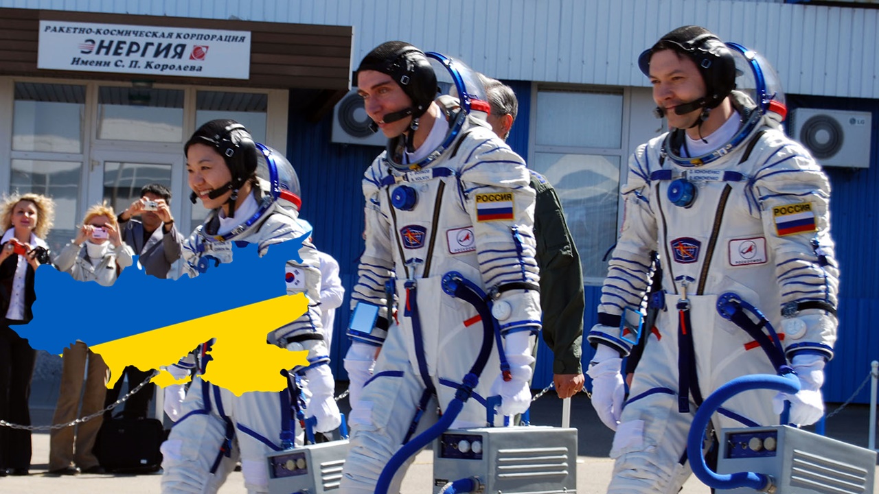 ISS’e giden Rus kozmonotların Ukrayna detayı tepki çekti!