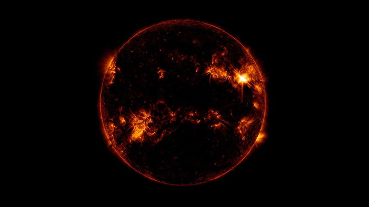 NASA, Güneş patlamasının yayılma anını görüntüledi!