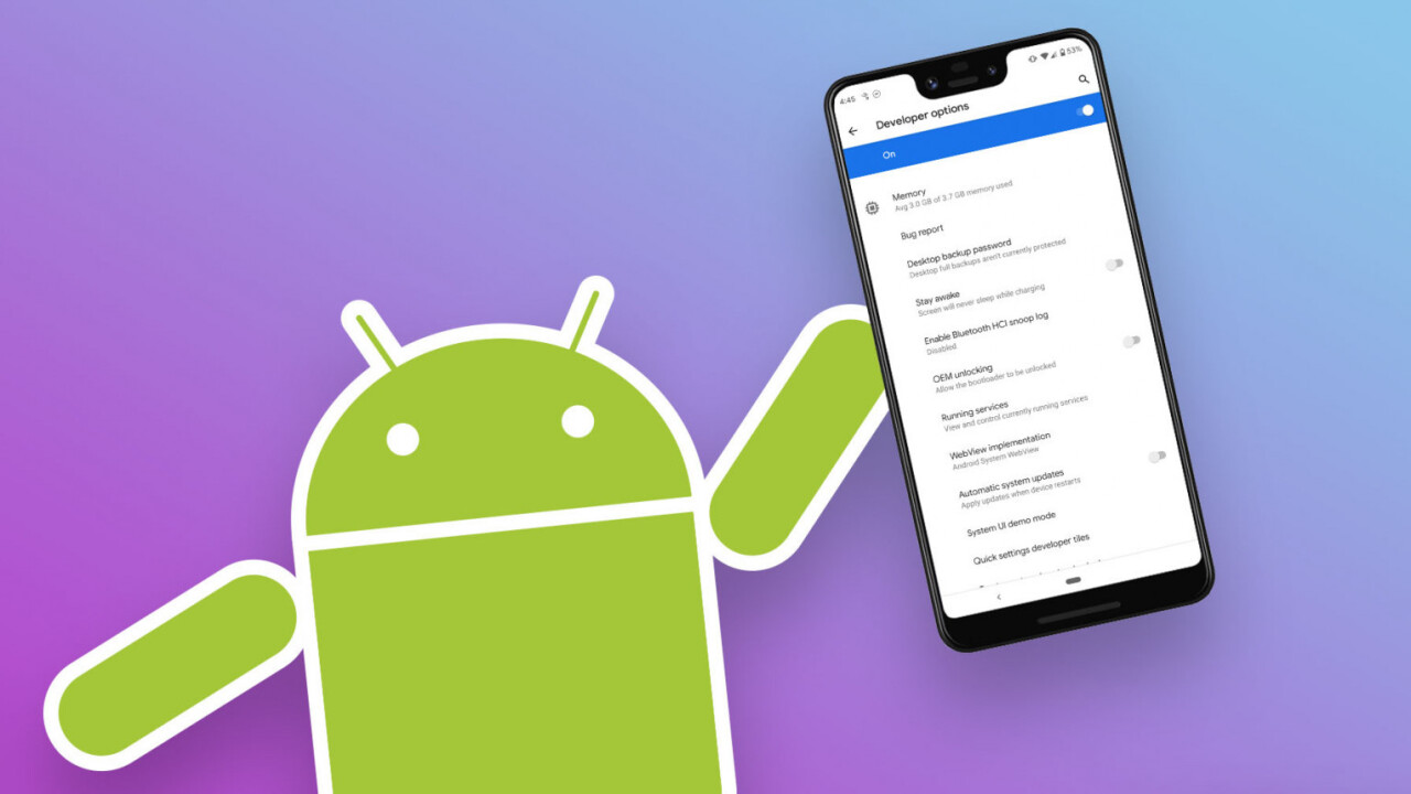 Developer options that Android users must change