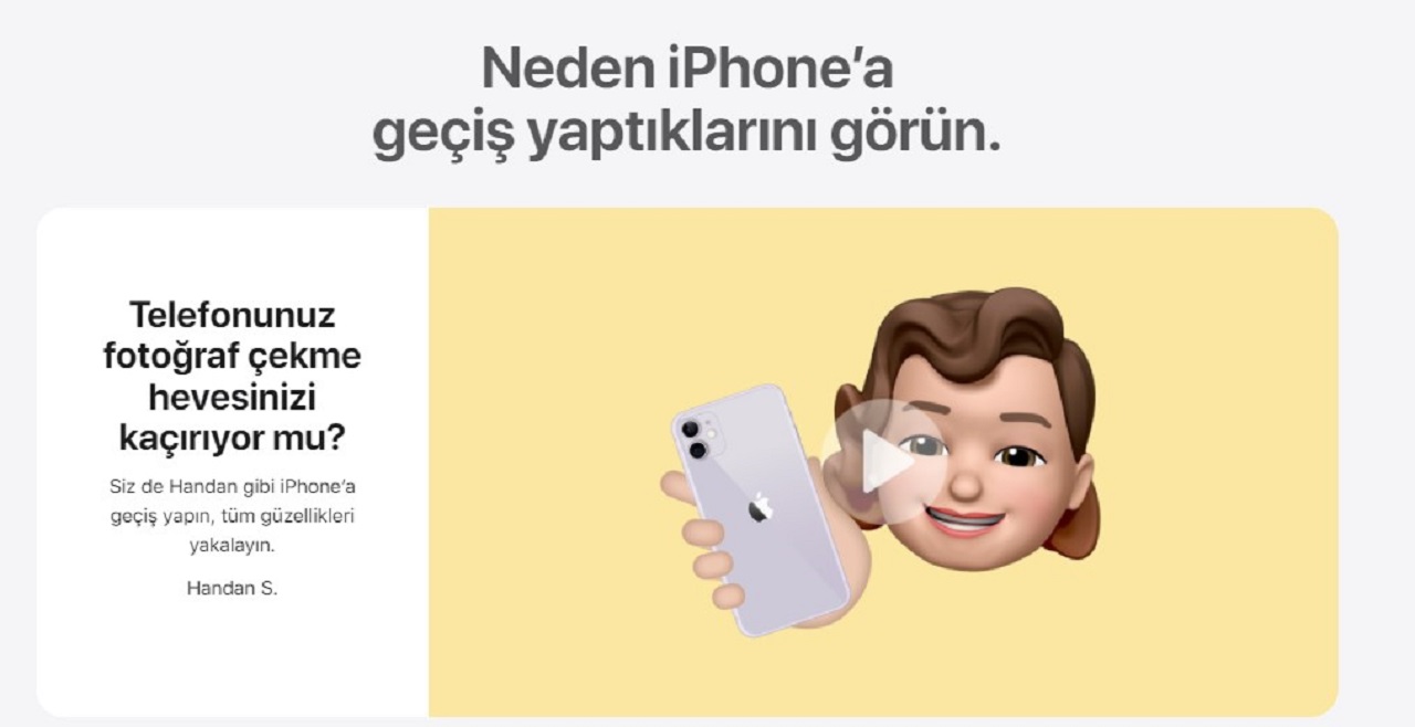 iPhone, Android'den iPhone'a geçme