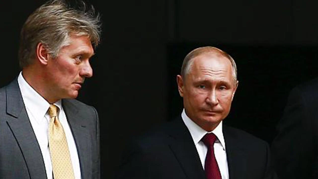 Kremlin sözcüsü Dmitry Peskov ve Putin