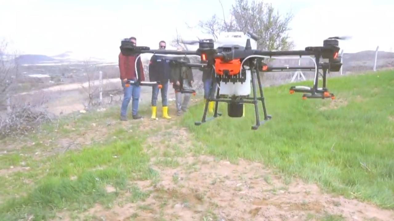 Drone ile ilaçlama