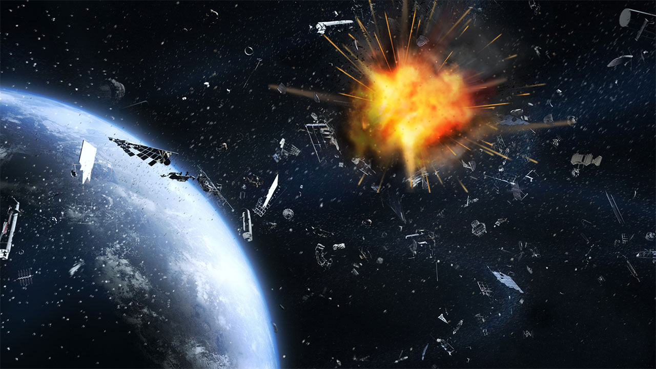 Uzayda patlama: Uydular tehlike altında!