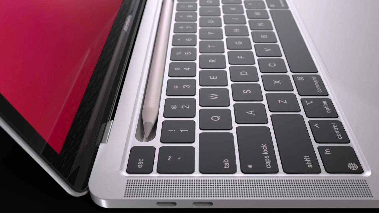 MacBook Apple Pencil desteği