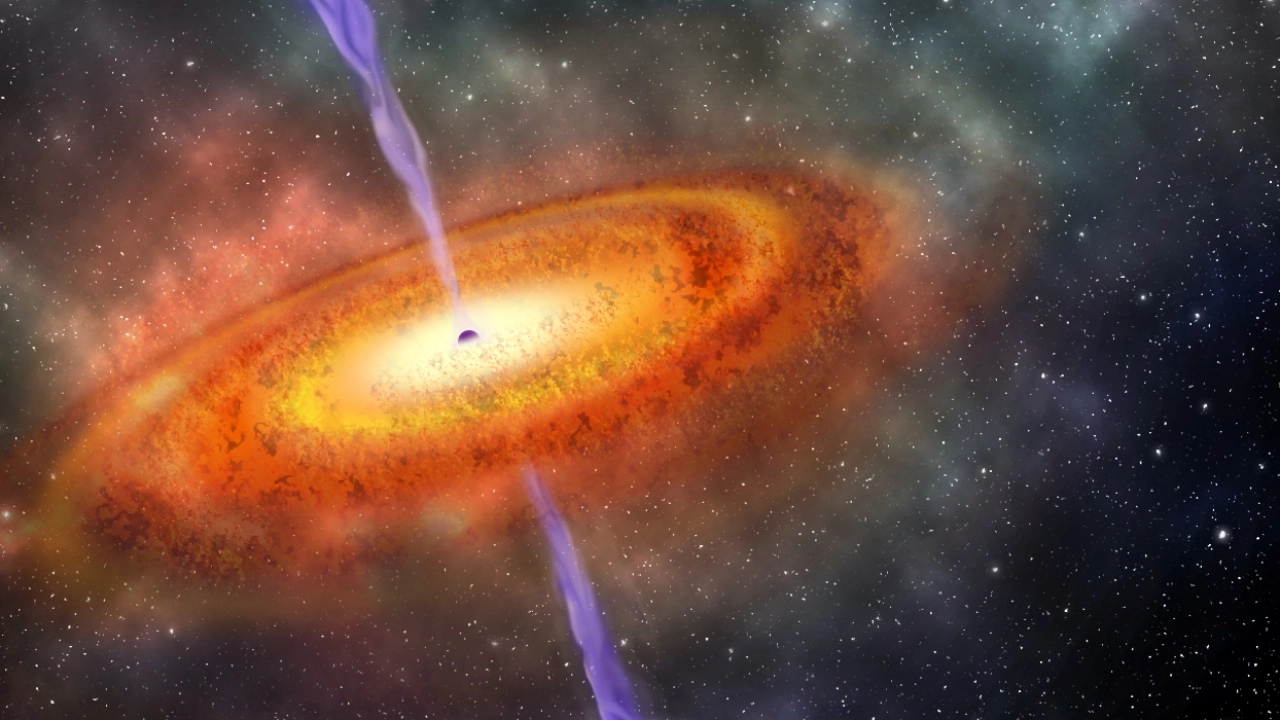 NASA acikladi Her seyi yutan bir kara delik bulundu 1