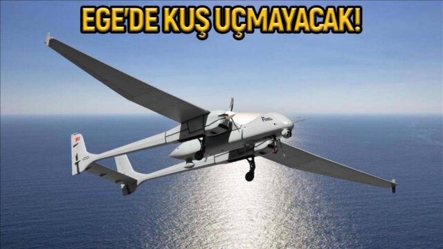 New feature for UAVs: The bird will not fly in the Aegean!