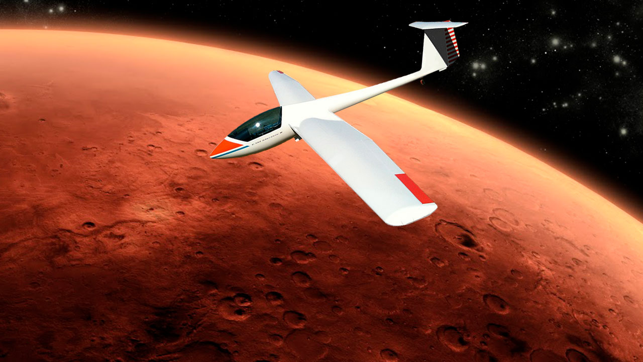 Mars için şimdiden uçaklar tasarlanmaya başlandı!