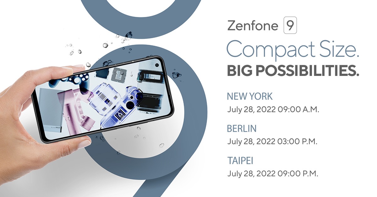 Asus Zenfone 9 will be introduced on July 28