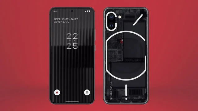 Nothing Phone (1) appeared on TikTok!