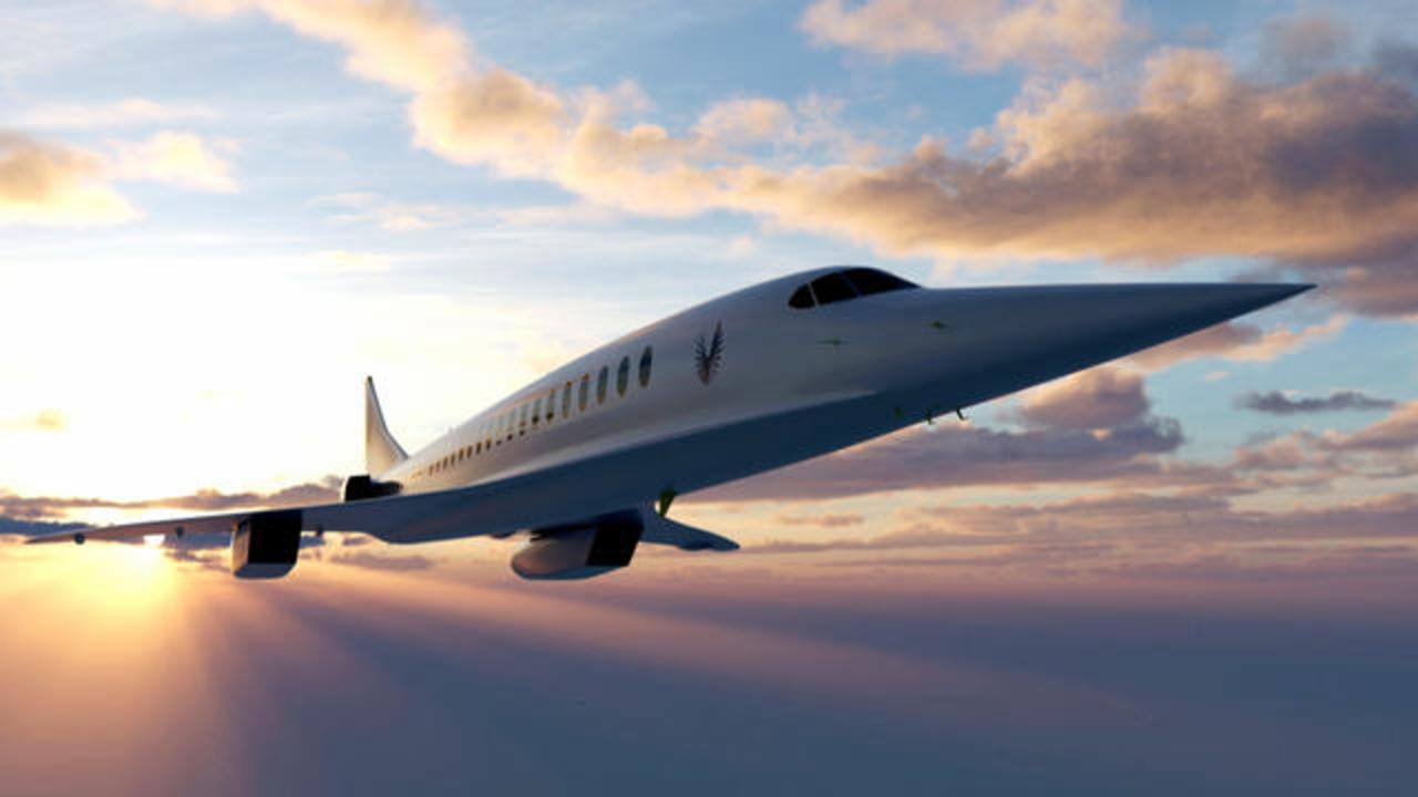 dünyanın en hızlı uçağı boom overture seyahat sürelerini kısaltıyor