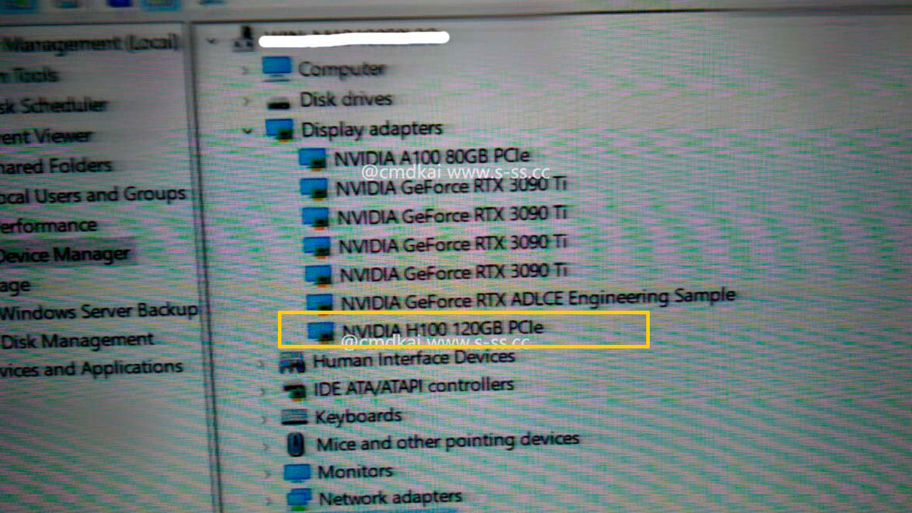NVIDIA H100 120 GB ekran kartı
