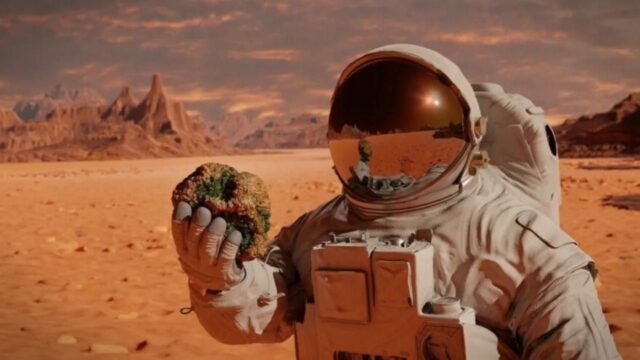 Mars'ta tonlarca çöp birikti