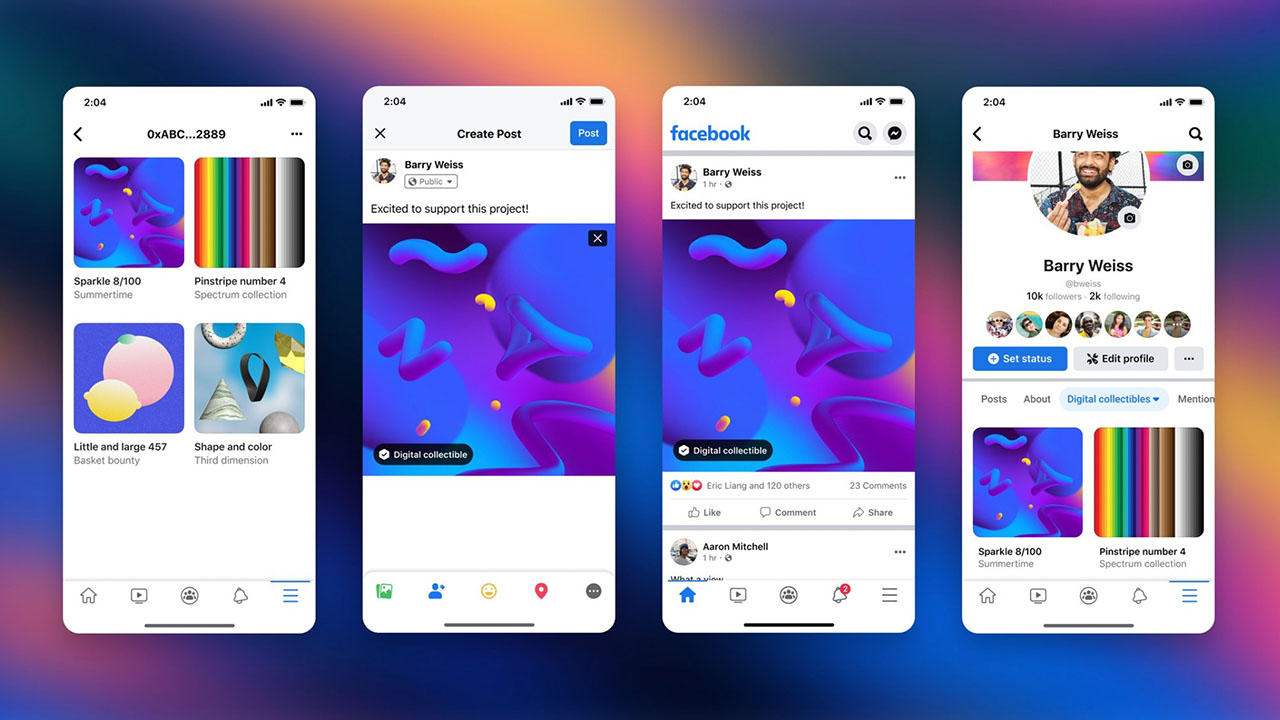 Meta, Facebook ve Instagram için NFT özelliğini kullanıma sunuyor! 