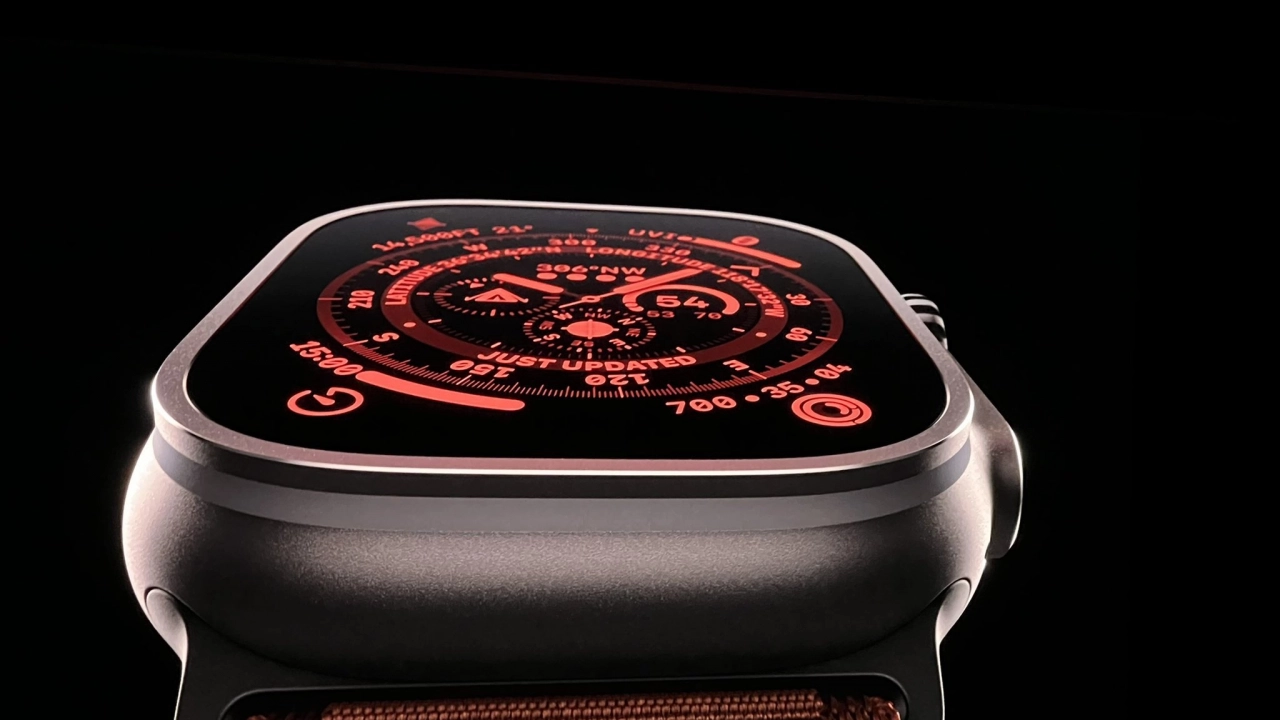 Apple Watch Ultra akıllı saat.
