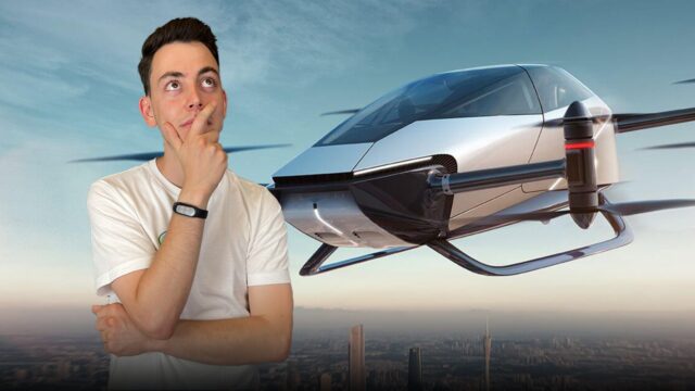 Nous avons vu la voiture volante à Dubaï !