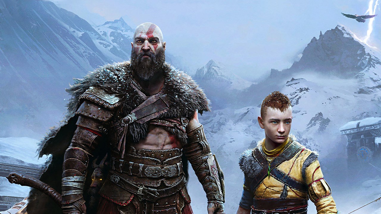 The Game Awards 2022'e aday olan God Of War Ragnarök.