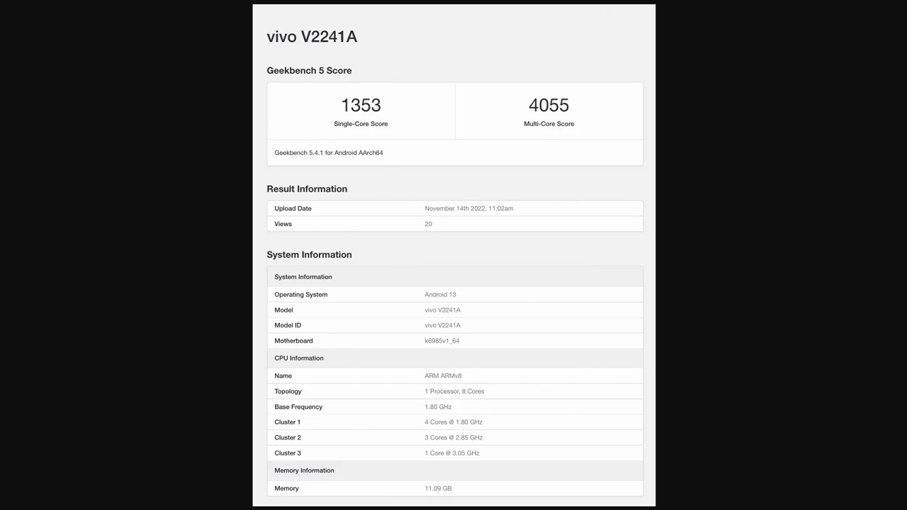 x90 geekbench rekoru