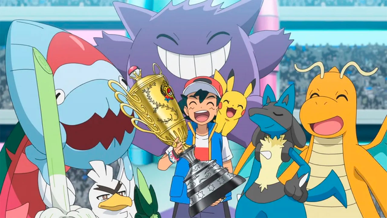 Ash ve pikachu şampiyon