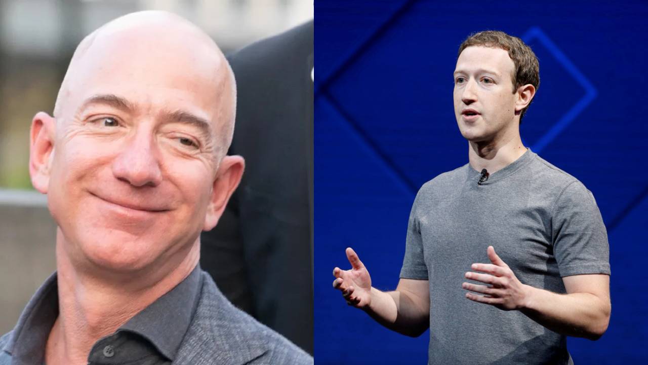 2022'nin en başarısız CEO'ları olan Jeff Bezos ve Mark Zuckerberg