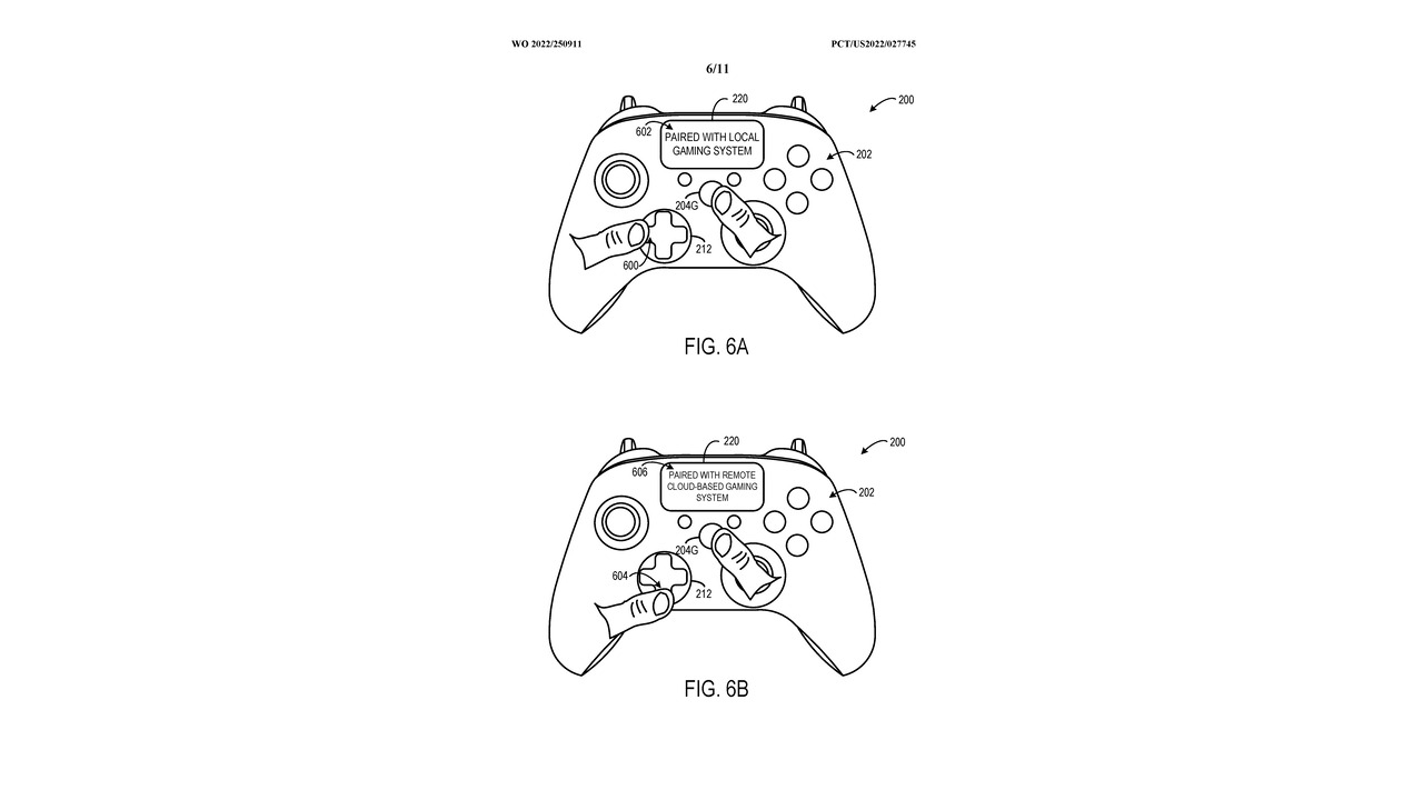 xbox gamepad patent