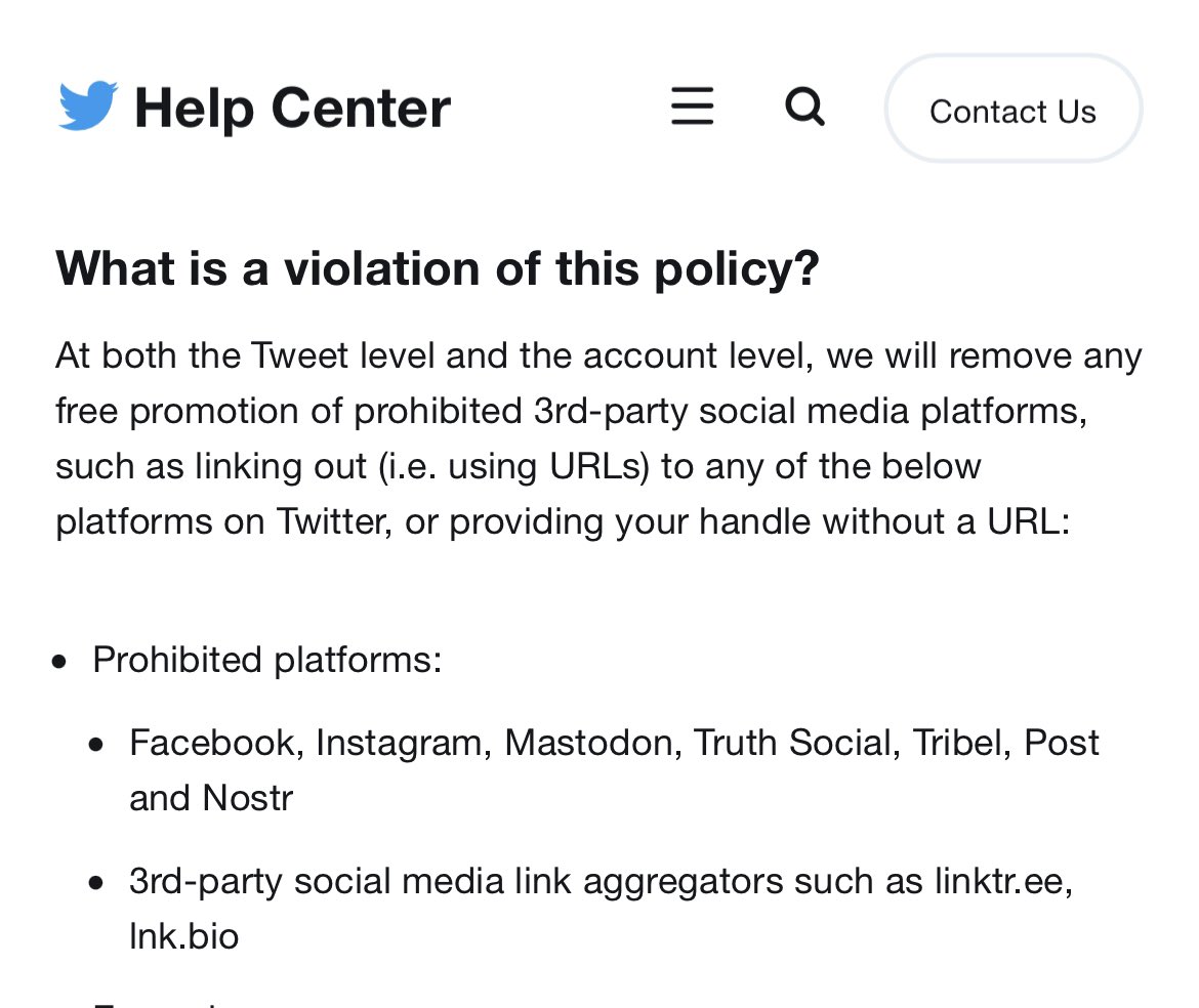 Twitter, link yasağı için geri adım attı