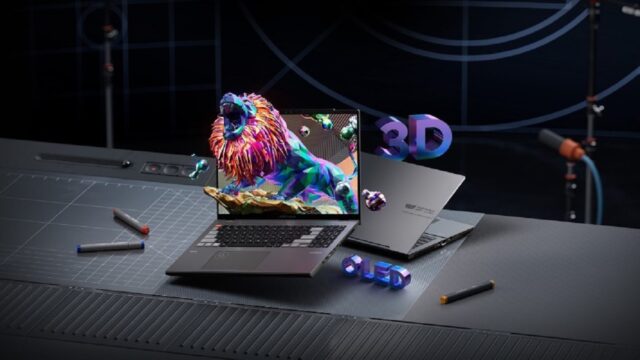 Asus Vivobook Pro 16X OLED, which offers glasses-free 3D images, is introduced!