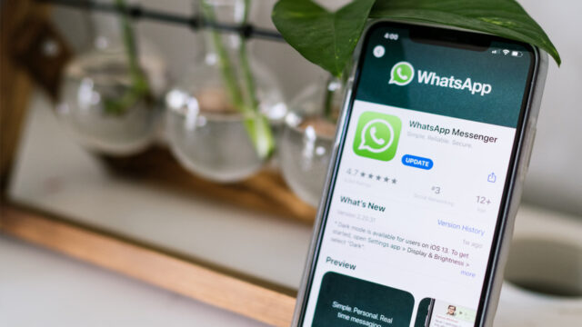Security measure for unknown numbers from WhatsApp